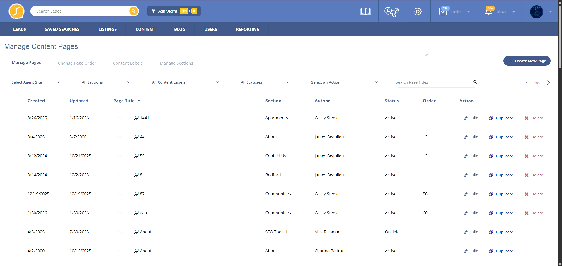 duplicate page