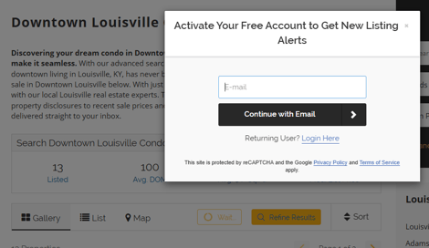 get alerts pop up