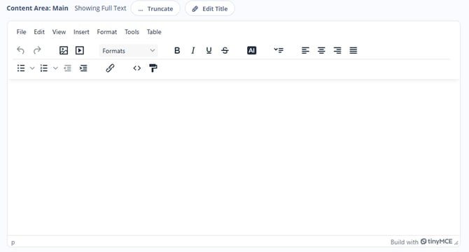 Adding content to a Content Page with the a Content Area