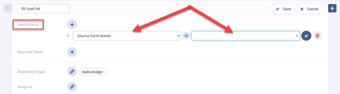 Using Source Form Name for Facebook Lead Ads with Sierra's Lead Routing
