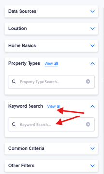 intellisearch keyword